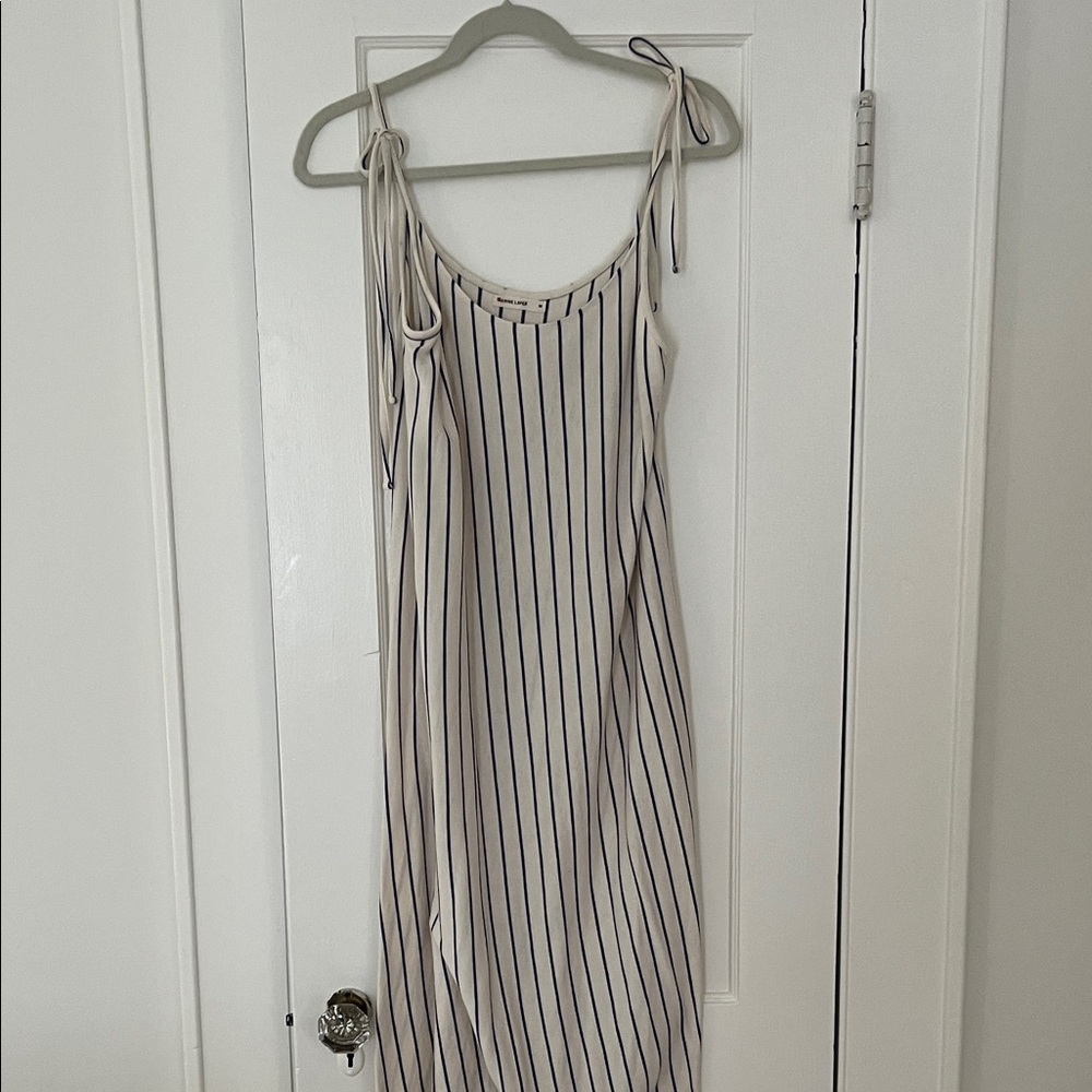 Marine Layer Blue and White Striped Tank